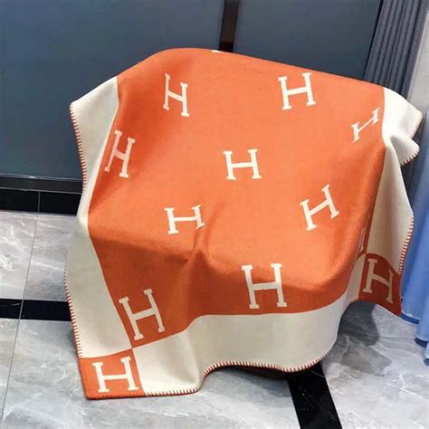 hermes couch blanket dupe